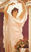 Frederic,lord leighton,p.r.a.,r.w.s English: Invocation oil on canvas